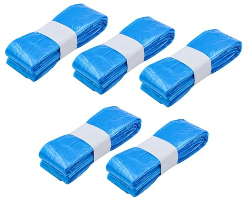 POFET 5er Pack Nachfüllpack Nachfüllfolienringe Nachfüllbeutel kompatible Nachfüllkasse für Litter Genie XL/LitterLocker Fashion/LitterLocker LitterLocker II/LitterLocker