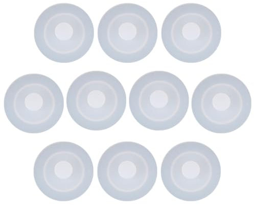 10 Pcs Bottle Seals,Water Bottles Seal Replacement Dust Proof Container Silicone Cap Lid Hole Straw Holes Rubber Plug Travel Leak-Proof Cup Protectors Leakproof Spill-Proof,for Liquid Containers Caps
