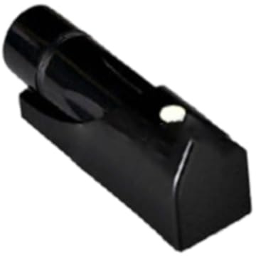 Sharplace Torcia portatile da esterno con attacco a parete, utile in caso di blackout, Nero