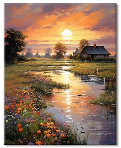 Jigsaw Puzzles for Adults 1000 Landscape, 1000 Piece Jigsaw Puzzles for Adults Educational Game Decompression Jigsaw Puzzle Suitable for wall decoration and gifts 27.56 X 19.69 Inch