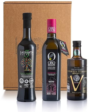 Mejores Aceites Virgen Extra del Mundo Berlín GOOA 2025 - Caja regalo 3x500 ml