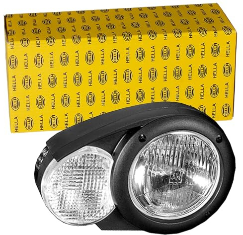 HELLA 1E3 996 160-011 Halogen-Hauptscheinwerfer - Combi 133 - 12V - rund