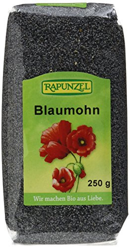 Rapunzel Mohn blau, Projekt, 4er Pack (4x 250 g) - Bio