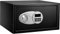 Amazon Basics Coffre-fort en acier avec clavier numérique - Serrure à clavier, espèces, bijoux, documents d'identité, 28 litres, 43 cm (L) x 37 cm (P) x 23 cm (H), noir