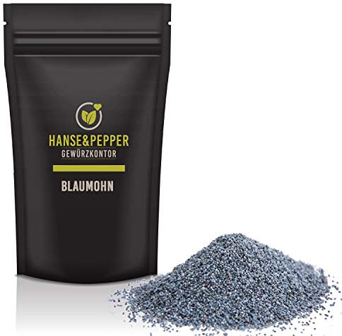250g Blaumohn ganz Back Mohnsamen Sehr Aromatisch Spitzenqualität - Taste Line Serie