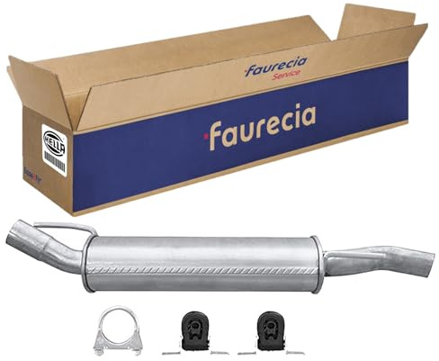 HELLA 8LD 366 036-211 Endschalldämpfer - Easy2Fit® Kit - hinten - einteilig - Set mit Anbauteilen - für u.a. VW GOLF IV Cabriolet