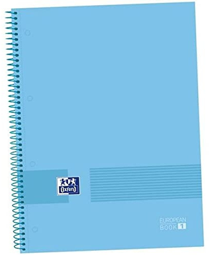 Oxford &You Notizbuch, A4, Hellblau, 5 Stück