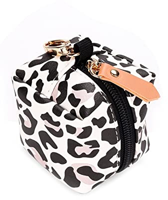 Povanjer Porta chupetes con Estilo | Estuche con Cremallera para Chupete para pañales | Soporte para Chupete con Clip para pañales, Cochecito, Monedero, Capacidad para 2 chupetes