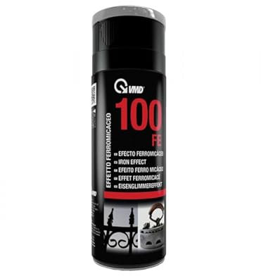 StickersLab VMD 100FE Lackspray Sprühlack mit Ferromacy-Effekt, Rostschutzfarbe für Metall, Farbe Anthrazit