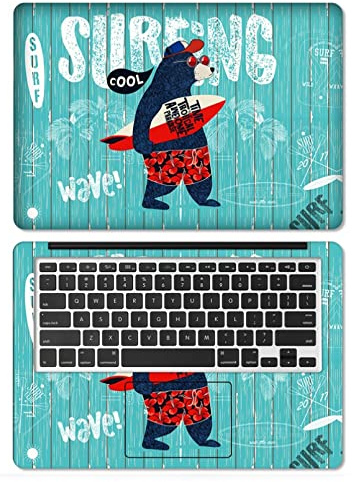 Adesivo per Laptop, Notebook, Carino, Vinile, 2 Lati, per 10, 11, 12, 13, 14, 15, 17 Pollici