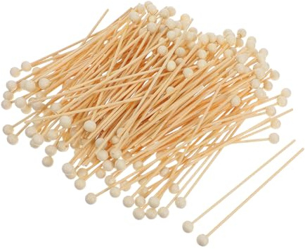 ULTECHNOVO 200stücke Holzstäbchen Für Lutscher Und Cake Lange Candy Sticks Lebensmittelecht Für Hochzeiten Und Feiern Vielseitig Einsetzbar Für Desserts Und Süßigkeiten