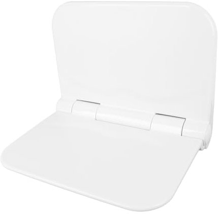 Klappbarer Duschsitz, klappbarer Duschsitz zur Wandmontage, klappbarer Duschstuhl für Senioren, Behinderte, Schwangere, Badezimmerbank, wandmontierter Duschsitz, Duschbankstuhl