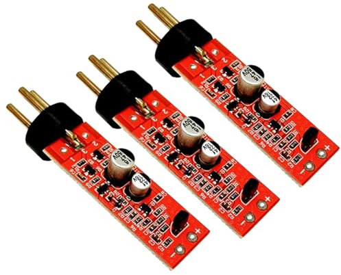 dissot 3X Membran Babyflasche Kondensatormikrofon Aufnahmemikrofon DIY Produktion Reparatur Modifizierte Platine mit Stecker