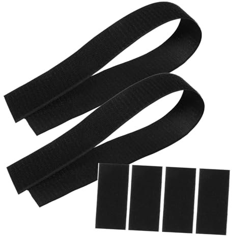 Cabilock 1 Set Kit estintore per Auto Materiale Resistente per Cinghia estintore Fissaggio estintore Auto estintore con Supporto Sedile Posteriore dell'organizzatore dell'auto Nylon Black