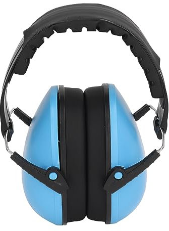 KIMISS Carmulières de Réduction du Bruit pour la Prise de Vue et Le Travail - Casque Indicateur NRR 21DB, Protection Auditive Confortable pour Un Usage Industriel, Bleu