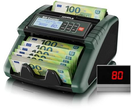 AL1000 - Contador de dinero, color verde oscuro