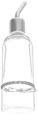 DOITOOL Pet Water Bottle for Small Animals Flexible Hanging Dog Waterer for Crate Portable Cat Puppy Drinking Dispenser Easy to Clean Animal Water Feeder