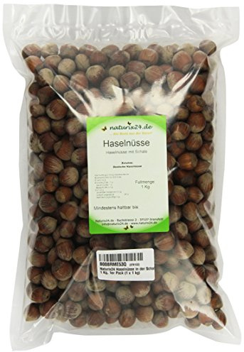 Naturix24 Haselnüsse in der Schale 1 Kg, 1er Pack (1 x 1 kg)