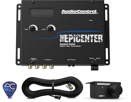 AudioControl The EPICENTER Concert Series Bass Restoration Processor, Black
