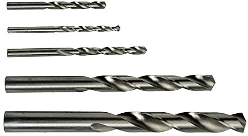 10 Stück Ø 8,0 mm HSS geschliffen Spiralbohrer DIN 338 135° Spitzenwinkel und Kreuzanschliff