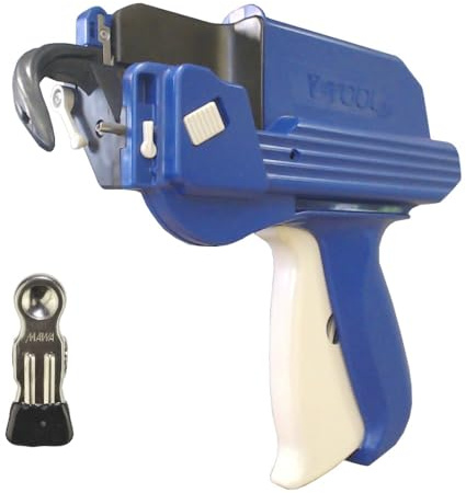 gebar - Etikettierpistole V-TOOL für Sicherheitsfäden V-Fastener geeignet für Kleidung, Stoffe, Gegenstände