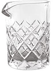 The bars 001831 Mixinglass, Glasornament mit Netz, 0,5 l, hergestellt in Italien, transparent