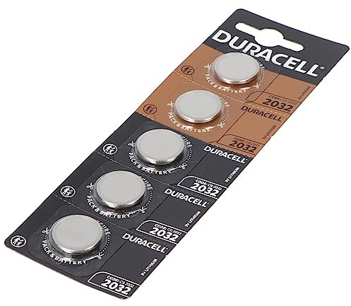 Duracell Lithium CR2032 3v Pack of 5 Batteries