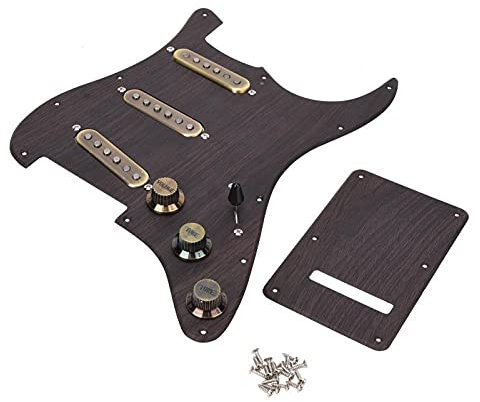 SSS Loaded Pickguard, SSS Pickup Pickguard, umweltfreundliche Lernende E-Gitarren-Gitarrenliebhaber für zu Hause