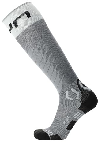 UYN S100274-G160 SKI ONE MERINO SOCKS Socks Herren Grey Melange/White 42/44