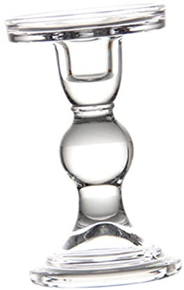 Elegantes Kerzenhalter-Set Aus Glas Dekorativer Kerzenständer Kerzenständer Für Heimschmuck Candlelight Dinner