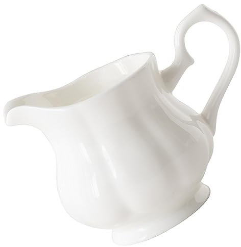 PRETYZOOM Keramik Milchtopf Europäischer Stil Milchkanne Cremakännchen Küchenbehälter Milchbehälter Mikrowellengeeignet Spülmaschinenfest Für Kaffee Dessert Zu Hause
