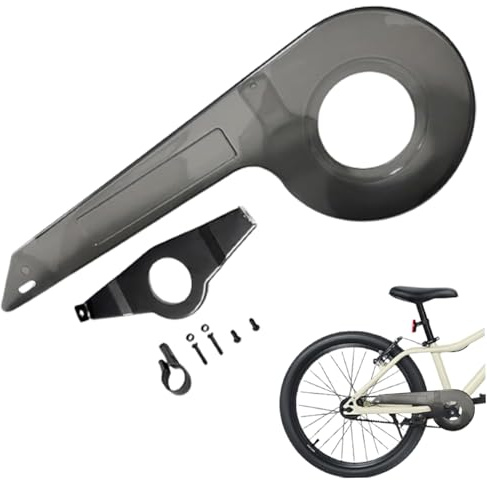 Jorzer Fahrradkette Guard Bike Chain Disc Protection Deckung für 32-36 Zähne Universal Bike Chain Guard Kids Sturdy Bike Chain Cover für Fahrradzubehör