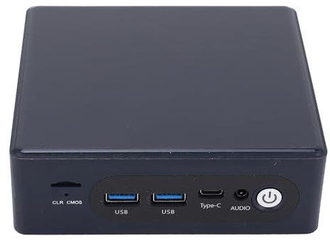 Mini PC, Petit Ordinateur de Bureau Compact avec Faible Consommation D'énergie et Dissipation Rapide de la Chaleur, pour Bureau Professionnel avec Connexion sans Fil Stable