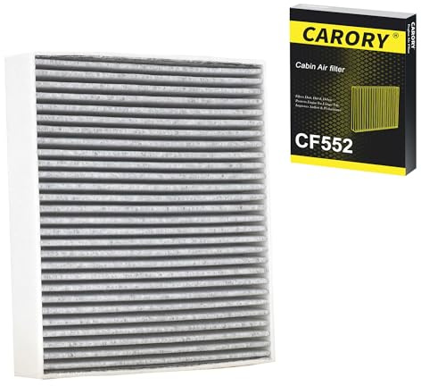 CARORY Cabin Air Filter w/Activated Carbon for Nissan Rogue 21-25, Altima 19-25, Kicks 17-25, Pathfinder 22-25, Sentra 20-25, Versa 20-25, Infiniti QX50 19-24, QX55 22-25, QX60 22-25, QX80 19-25