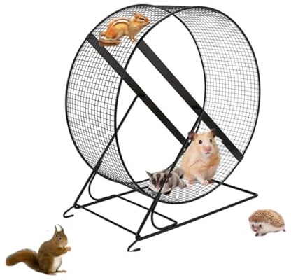 Ruota silenziosa per criceti, ruota silenziosa, ruota silenziosa per piccoli animali, ruota da corsa per criceti, topi, gerbilli, piccoli animali da compagnia