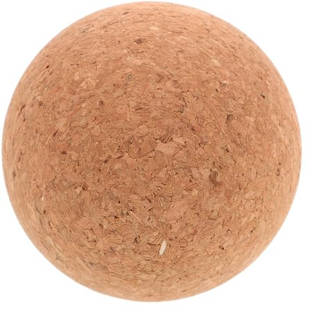 VALICLUD Korkmassageball Massageball für Rücken und Taille aus Korkstaub zur Muskelentspannung und Spannungsabbau nach Training