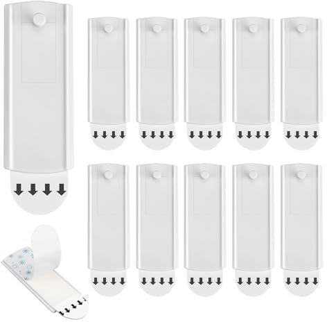 Picture Strips Hooks No Nails – 12 Pack Heavy Duty Adhesive Picture Hooks - Universal Large Removable Picture Hanging Strips - Damage Free Pictures Hangers for Wall Frames on Home and Office