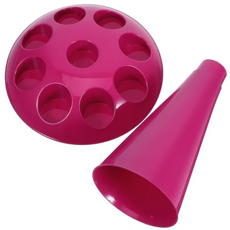 MAGICLULU Piping Bag Stand Cake Bag Holder Pastry Nozzle Organizer Baking Stand Nozzle Slots Home Travel