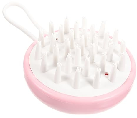 GALPADA Spazzola per Shampoo Chioma, Massaggiatore per Pelle del Capelluto in ABS e Silicone, Pulizia Profonda, Uso la Doccia, Design Cartone Animato