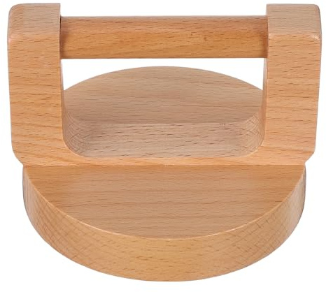ifundom Bruñidor de Madera para Impresión Manual con Mango Redondo Ergonómico Prensa para Manualidades y Linograbado Herramienta para Scrapbooking y Actividades Creativas Infantiles