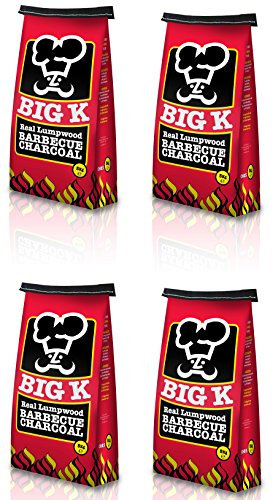 Big K 20kg Real Hardwood Lumpwood Charcoal For BBQ Barbecues Charcoal Char coal BBQ Barbecues