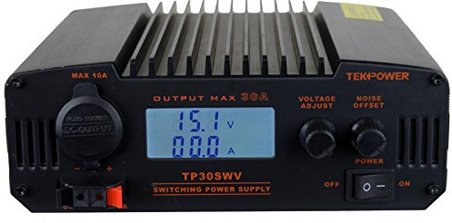 TekPower TP30SWV 30 Amp DC 13.8V Digital Switching Power Supply with Noise Offset