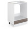 Vicco Oven housing cabinet Raul, Grey/White, 60 cm without worktop