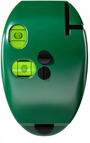 Elektronischer 90 Grad Lasermaßstab, Laserwaage Grün Selbstnivellierende Kreuzlinienlaserwaage Mit Horizontalen Und Vertikalen Linien, Tragbare Mausform Grün