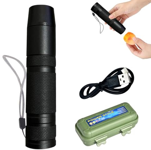 Schierlampe für Hühnereier, Schierlampe wachteleier wiederaufladbar, LED Eiertester mit USB-Ladegerät & Lagerbox, Inkubatoren für Hühnereier, Zur Überwachung der Eientwicklung