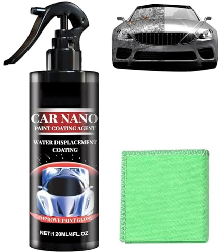 Nano Car Spray, Car Polish Spray, Car Paint Ceramic Coating Agent, Quick Effect Coating Agent, Scratch Remover Kit for Cars