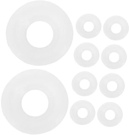 LIFKOME Lot de 10 Bouchons de Bouteilles Couvercle Basculant en Plastique Joints Étanches pour Bouteilles en Verre Accessoire Pratique Cuisine et Bar Anti-Fuite