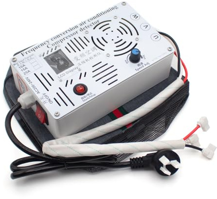 LeTkingok Kompressortester für Klimaanlagen mit Variabler Frequenz, Universelles Test und Wartungsgerät für Kompressoren mit Variabler Frequenz (1-5HP)