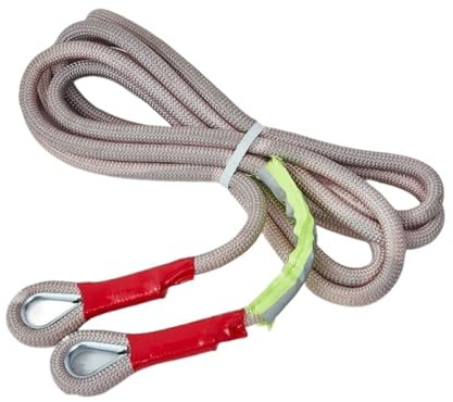Cuerda sintética for cabrestante de Coche for Exteriores, Cuerda de Nailon de Alta tracción for ATV UTV Todoterreno. Ligero y con Mayor Resistencia a la abrasión(9M 25T)