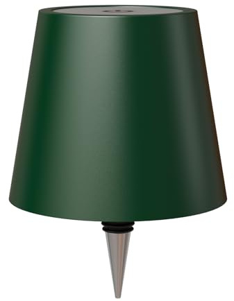 nulmvic Wireless Bottle Lamp,Touch Control Table Lamp, Dimmable 3 Color Temperatures,Wine Bottle Light for Bars,Restaurants,Outdoor,Decor（Green）